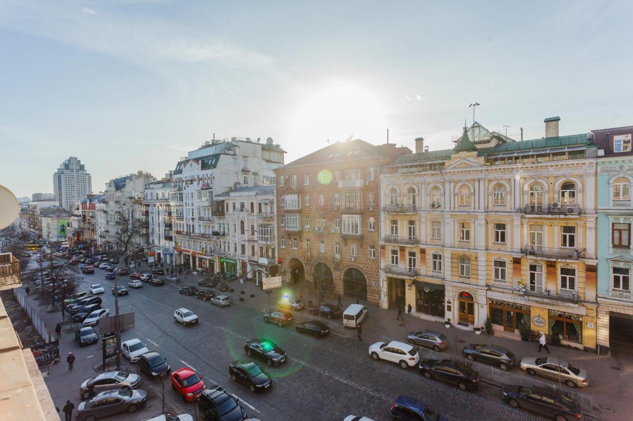 Apartment With Lovely View Kiev Exterior foto